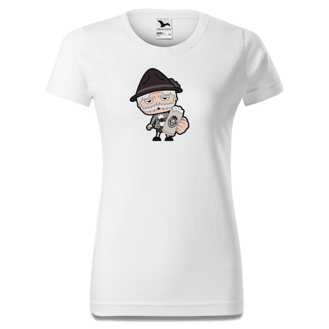 Da Oid Sinzer Bier T Shirt Damen Weiss Gehering Front Da Oid Sinzer Bier T Shirt Damen Weiss Gehering Front