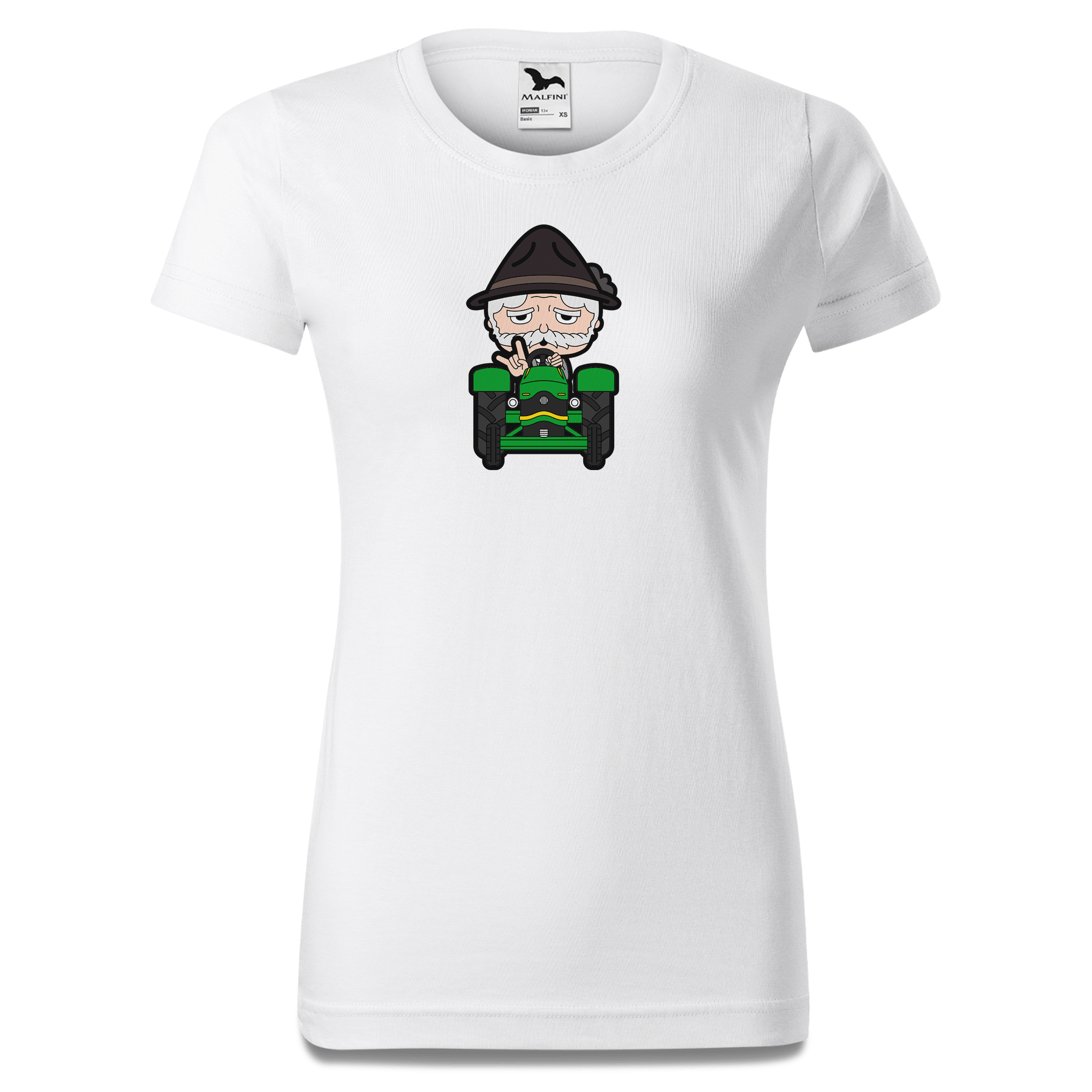 Da Oid Sinzer Bulldog T Shirt Damen Weiss Gehering Front Da Oid Sinzer Bulldog T Shirt Damen Weiss Gehering Front