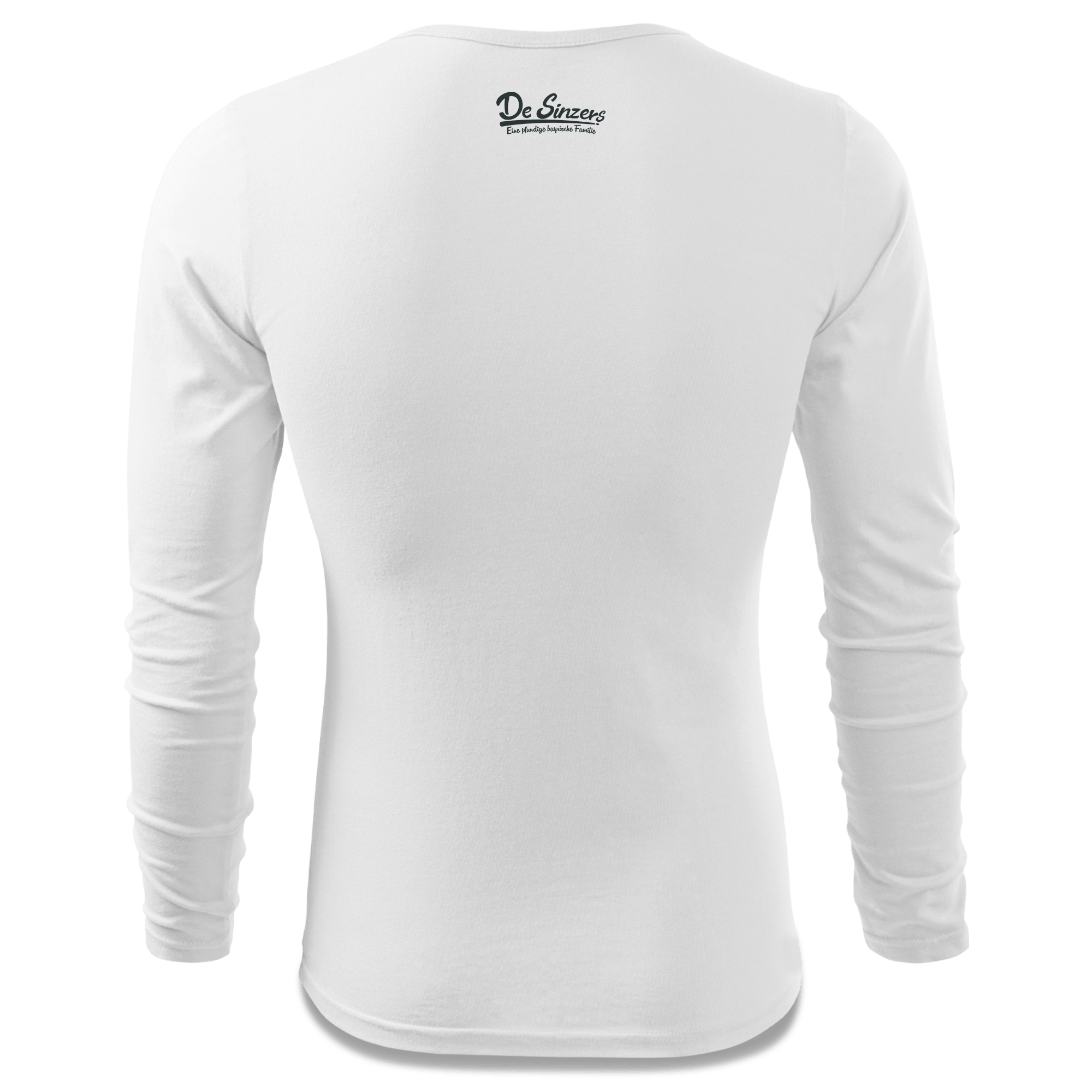 Da Oid Sinzer Grundfiguren Longsleeve Fitted Herren Weiss Kohlhaufmuehle Back Da Oid Sinzer Grundfiguren Longsleeve Fitted Herren Weiss Kohlhaufmuehle Back