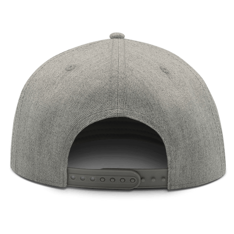 Da Oid Sinzer Leberkassemmel Cap Erwachsene Grau Meliert Sims Back Da Oid Sinzer Leberkassemmel Cap Erwachsene Grau Meliert Sims Back