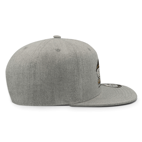 Da Oid Sinzer Leberkassemmel Cap Erwachsene Grau Meliert Sims Side B Da Oid Sinzer Leberkassemmel Cap Erwachsene Grau Meliert Sims Side B