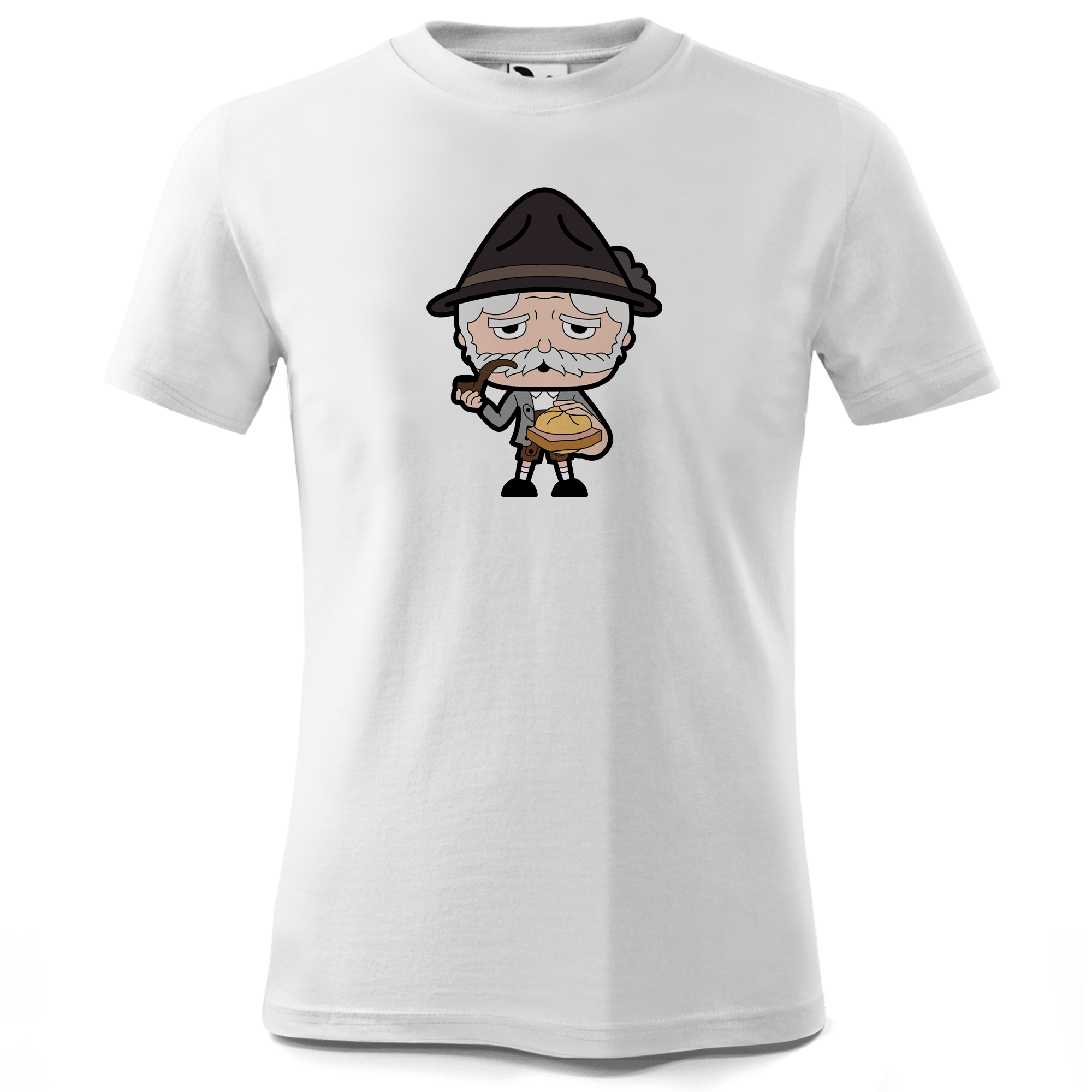 Da Oid Sinzer Leberkassemmel T Shirt Kinder Weiss Seilbahnweg Front Da Oid Sinzer Leberkassemmel T Shirt Kinder Weiss Seilbahnweg Front