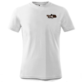 Da Oid Sinzer Pferdegespann T Shirt Kinder Weiss Wendlerweg Front