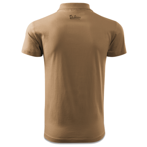 Da Jung Sinzer Baggerfahrer Polo Shirt Herren Sand Leonhardspfunzen Back