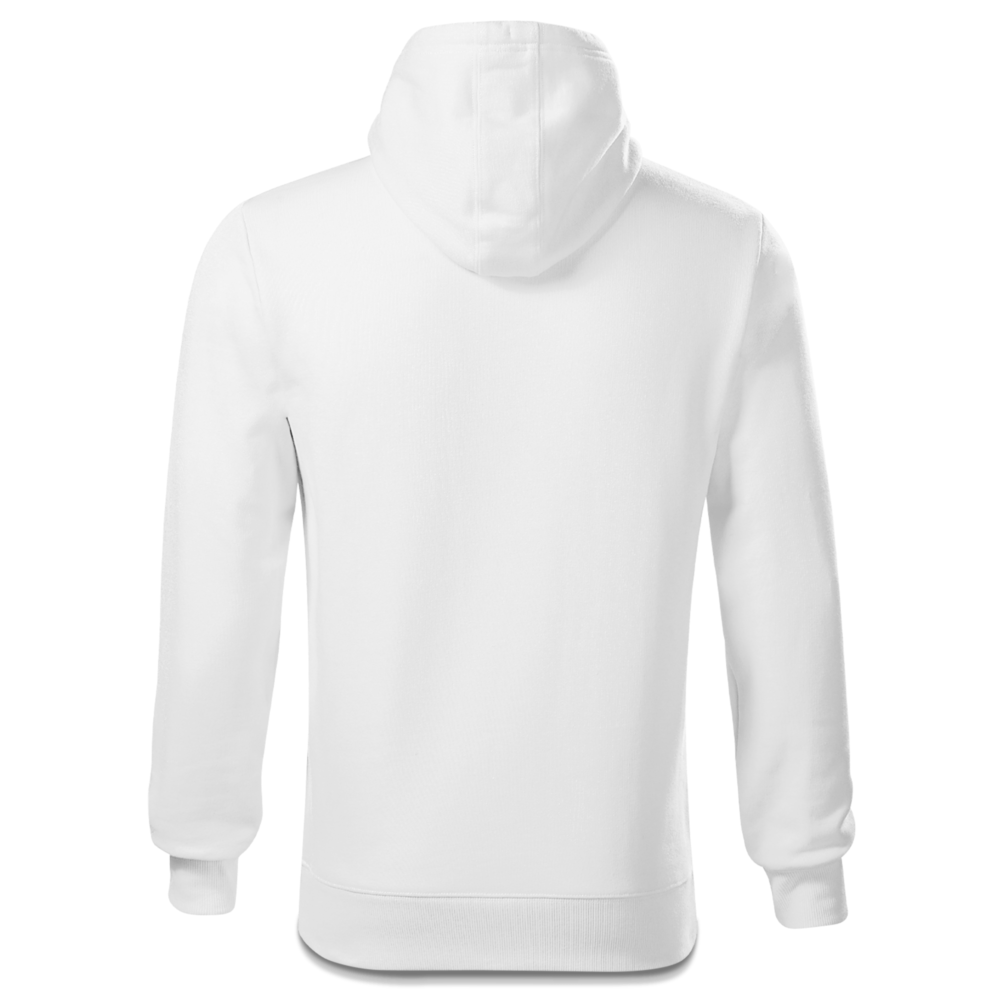 Da Jung Sinzer Baggerfahrer Sweatshirt Hoody Herren Weiss Reikering Back