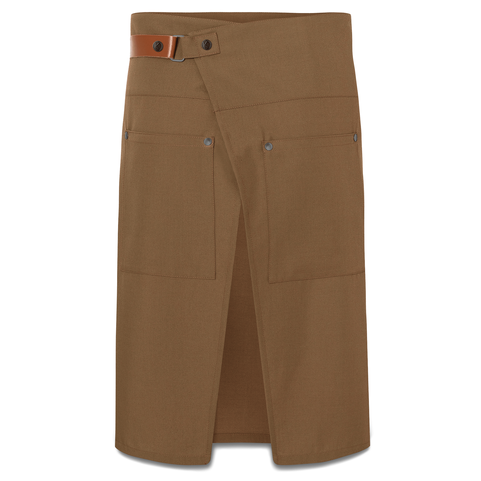 Da Jung Sinzer Bergsteiger Schuerze Vorbinder Braun Haidham Back