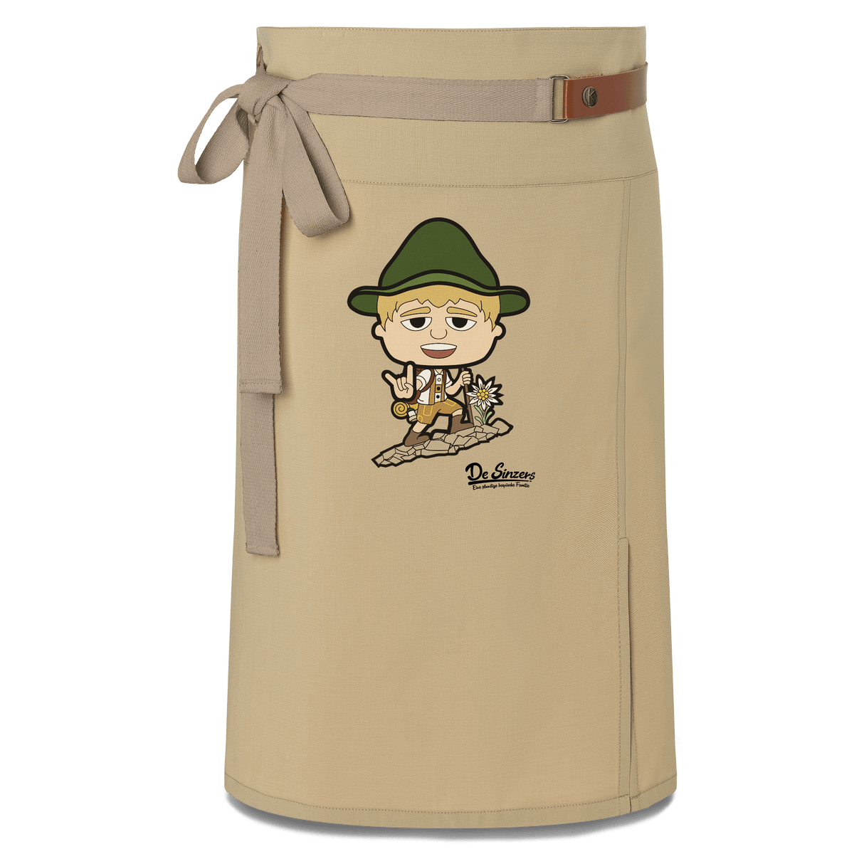 Da Jung Sinzer Bergsteiger Schuerze Vorbinder Sand Nendlberg Front