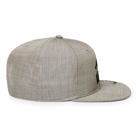 Da Jung Sinzer Bulldog Cap Erwachsene Beige Meliert Eitzing Side B