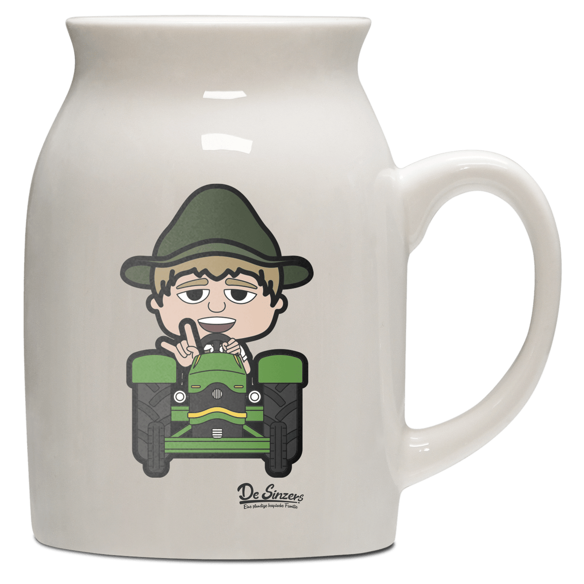 Da Jung Sinzer Bulldog Milchkaennchen 320ml Altweiss Benediktenwand Front