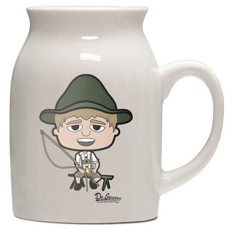 Da Jung Sinzer Goaßlschnoizer Milchkaennchen 320ml Altweiss Benediktenwand Front