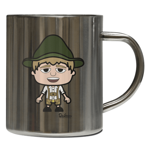 Da Jung Sinzer Grundfiguren Edelstahl Kaffeetasse 400ml Grosser Arber Front
