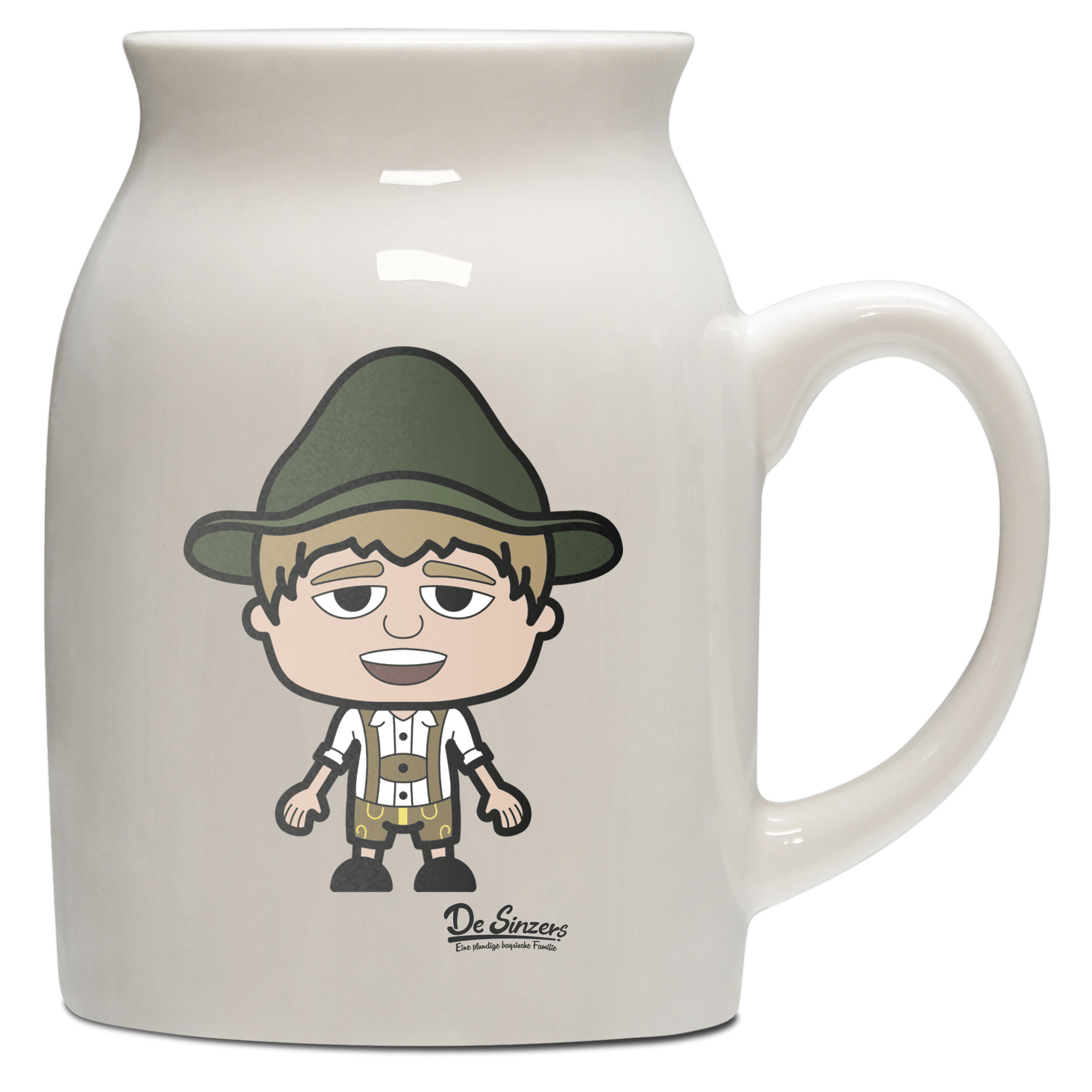 Da Jung Sinzer Grundfiguren Milchkaennchen 320ml Altweiss Benediktenwand Front