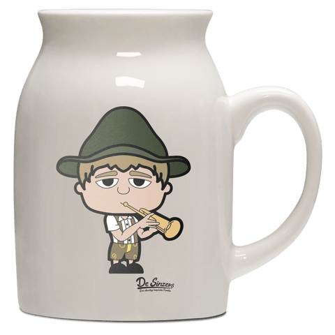Da Jung Sinzer Musikinstrumente Milchkaennchen 320ml Altweiss Benediktenwand Front