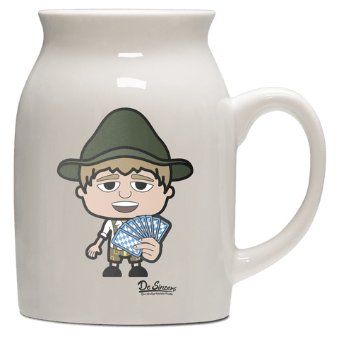 Da Jung Sinzer Schafkopfen Milchkaennchen 320ml Altweiss Benediktenwand Front