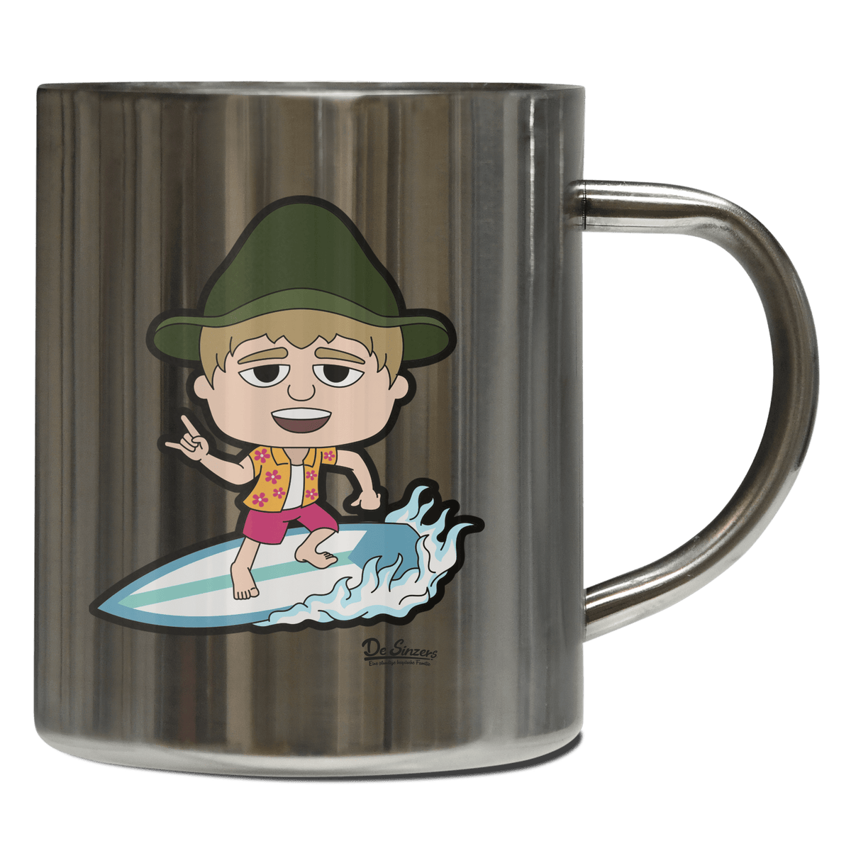 Da Jung Sinzer Summer Edition Edelstahl Kaffeetasse 400ml Grosser Arber Front