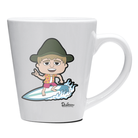 Da Jung Sinzer Summer Edition Keramik Kaffeetasse 200ml Weiss Herzogstand Front