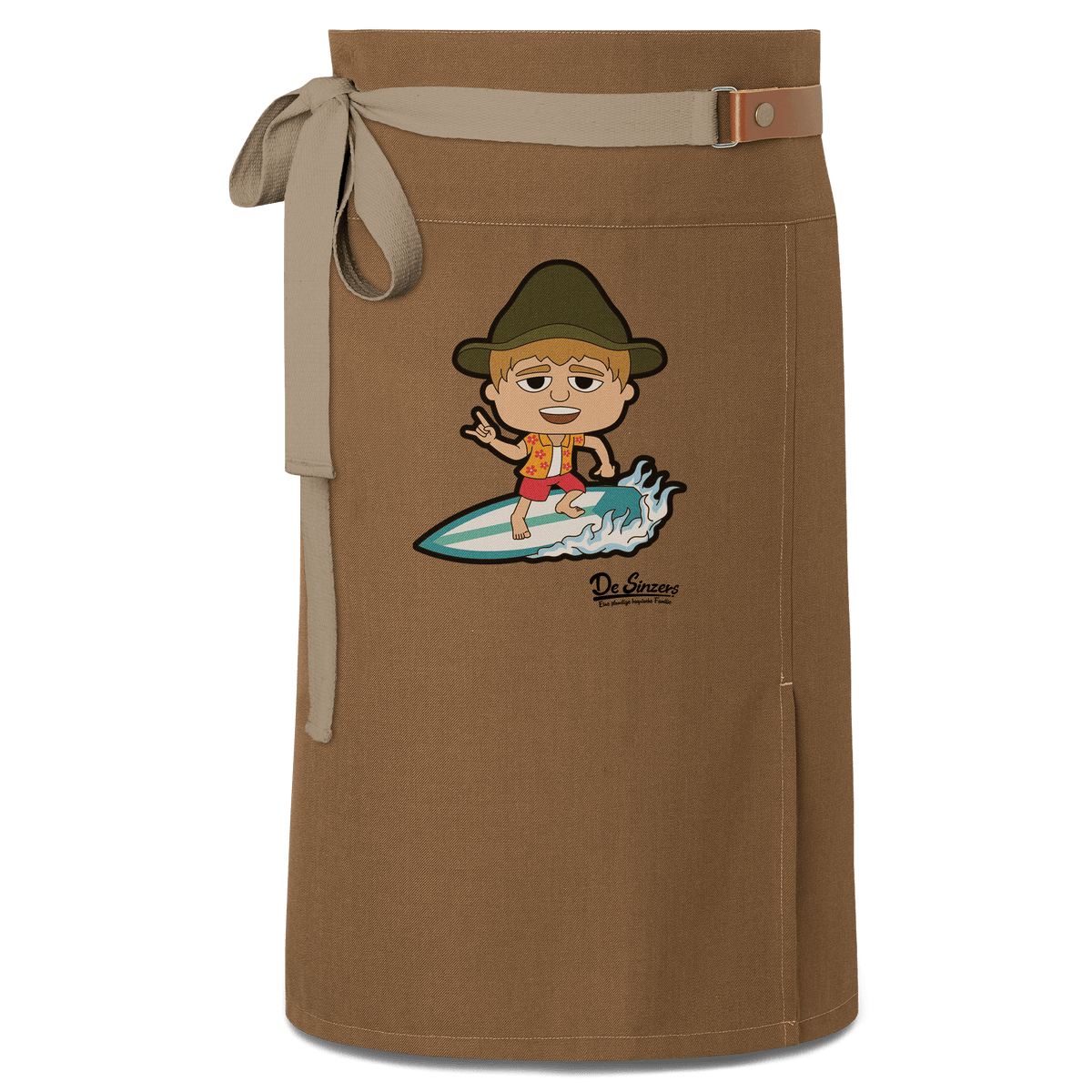 Da Jung Sinzer Summer Edition Schuerze Vorbinder Braun Haidham Front