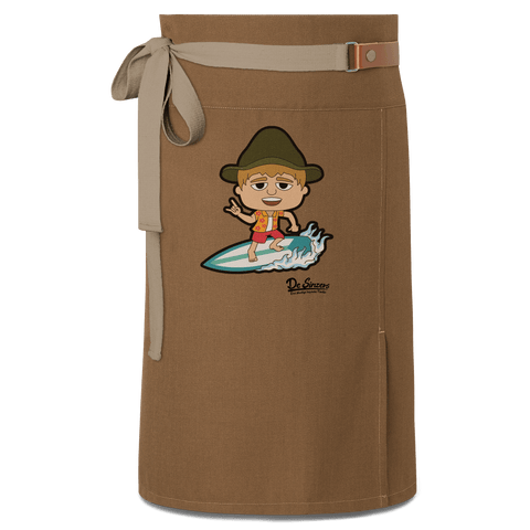 Da Jung Sinzer Summer Edition Schuerze Vorbinder Braun Haidham Front