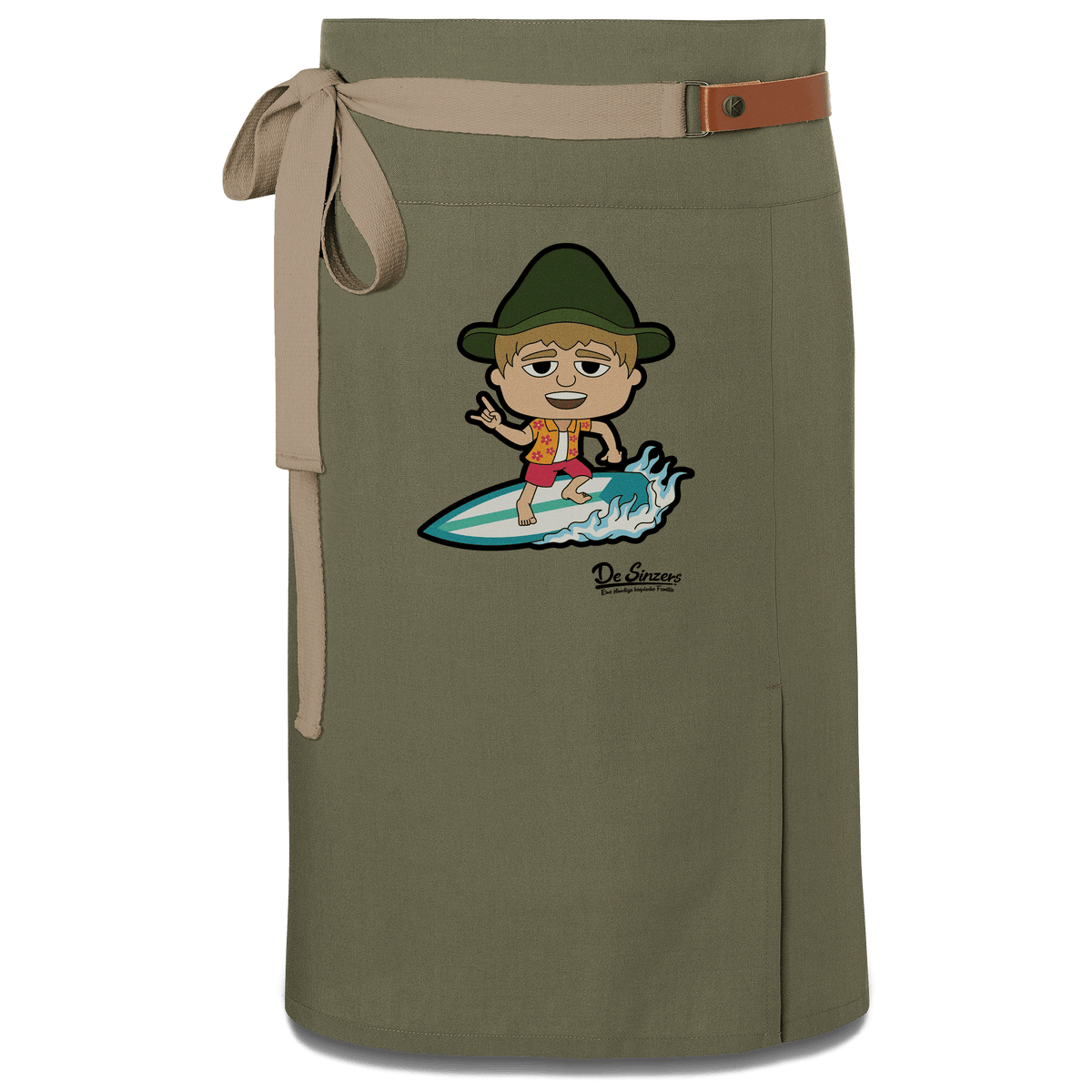 Da Jung Sinzer Summer Edition Schuerze Vorbinder Gruen Langhausen Front