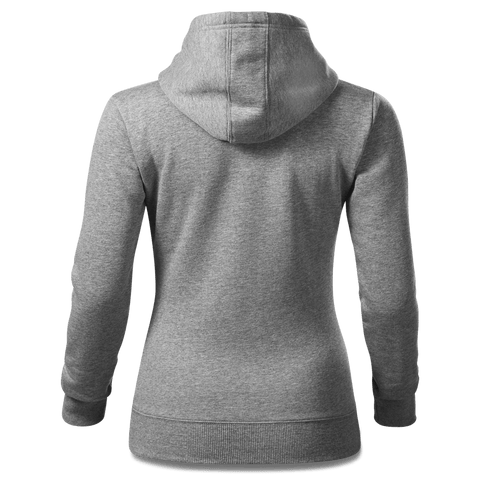 Da Jung Sinzer Summer Edition Sweatshirt Hoody Damen Grau Meliert Kieling Back