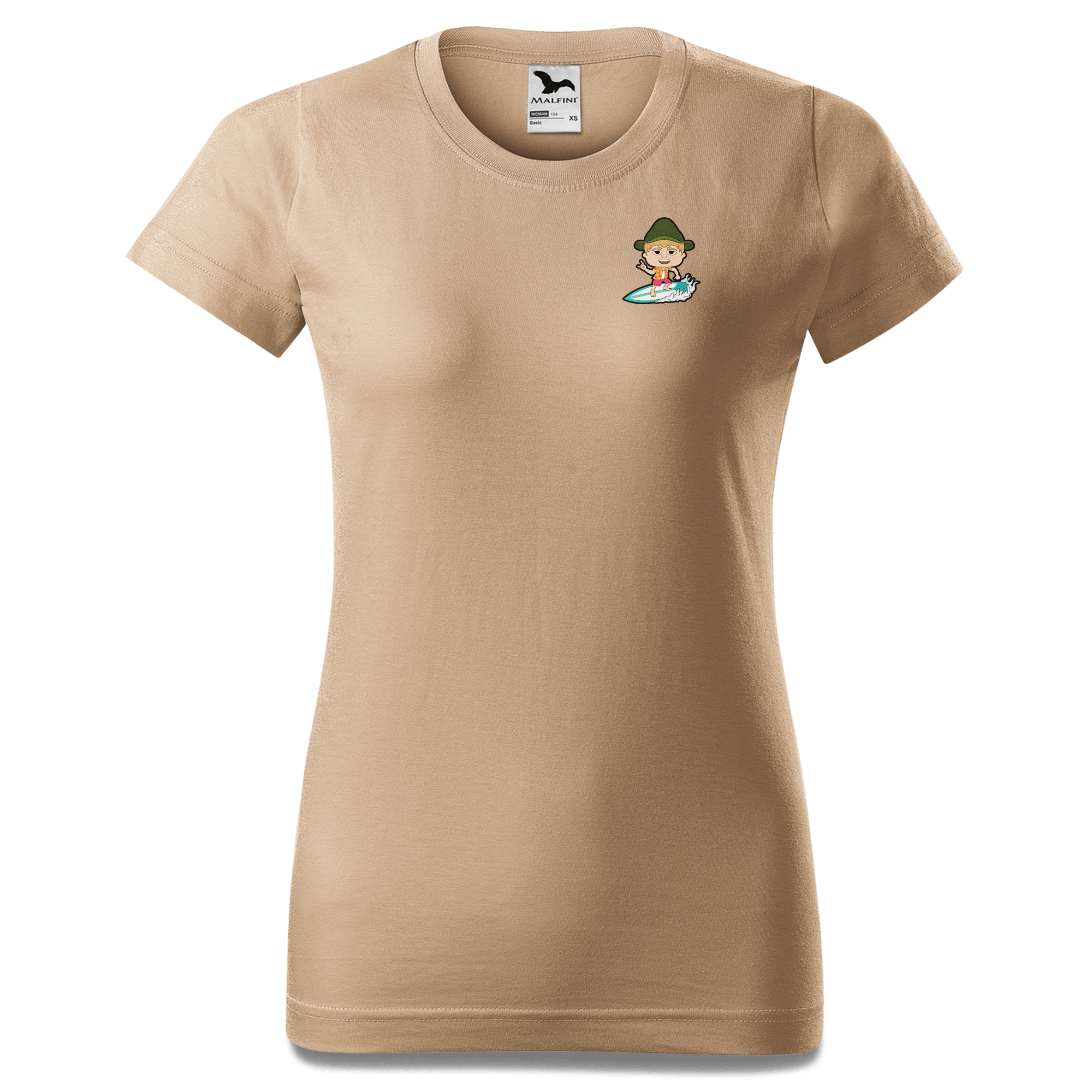 Da Jung Sinzer Summer Edition T Shirt Damen Sand Fussen Front