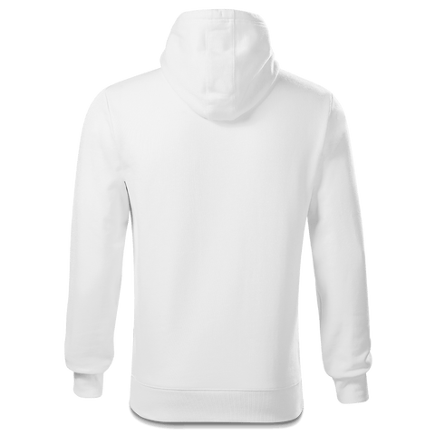 Da Jung Sinzer Weisswurscht und Brezn Sweatshirt Hoody Herren Weiss Simssee Back