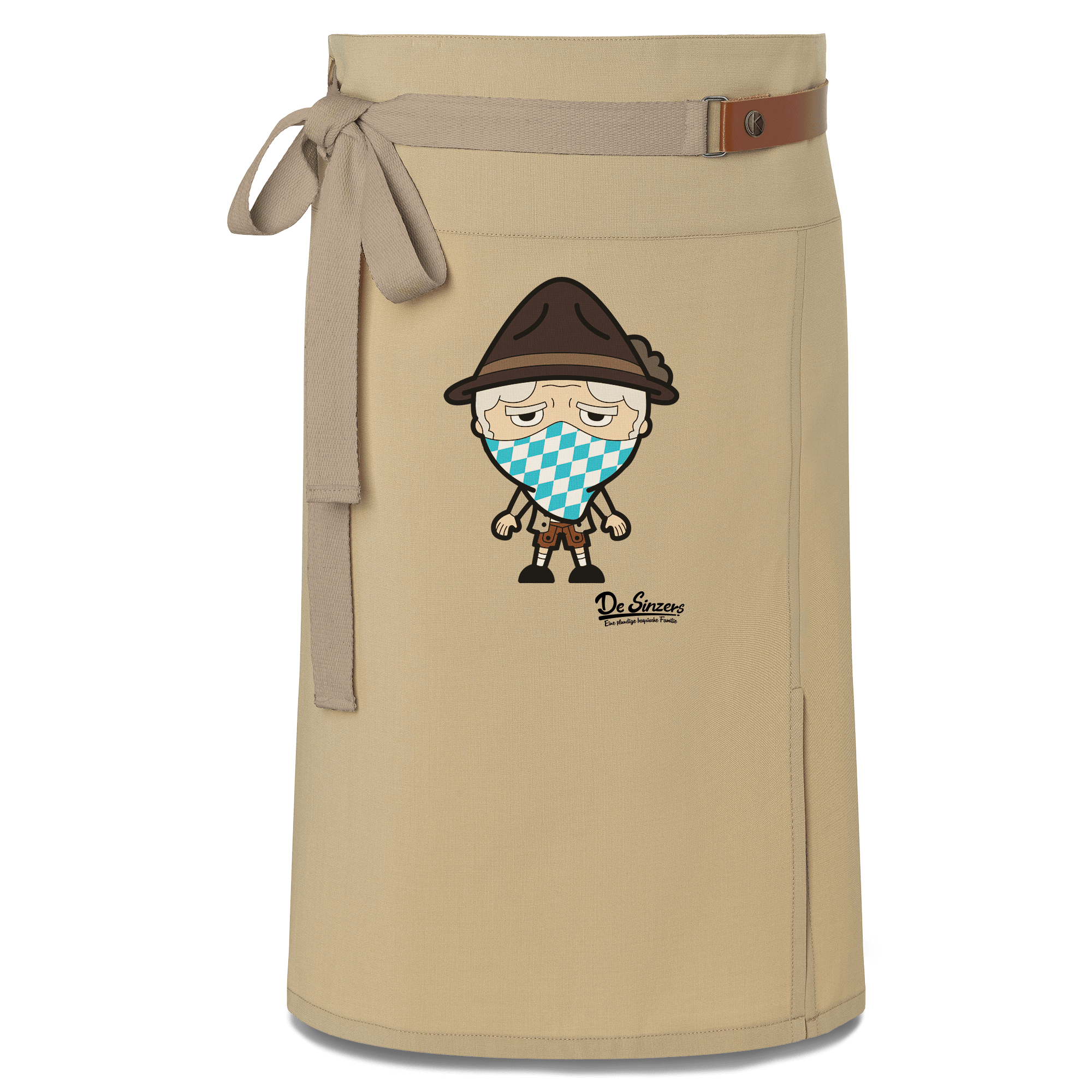 Da Oid Sinzer Bayrisches Mundtuch Schuerze Vorbinder Sand Nendlberg Front