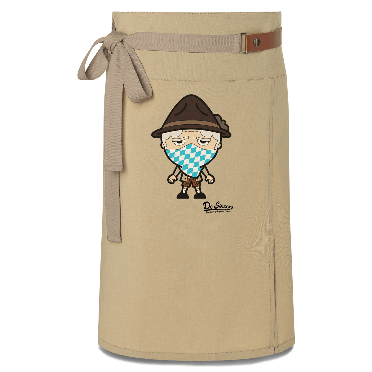 Da Oid Sinzer Bayrisches Mundtuch Schuerze Vorbinder Sand Nendlberg Front