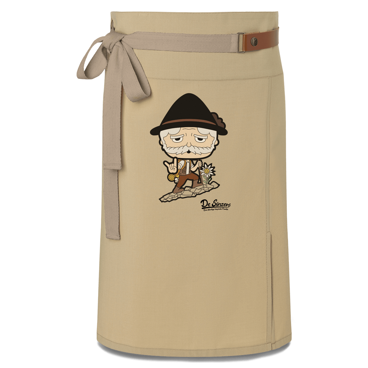 Da Oid Sinzer Bergsteiger Schuerze Vorbinder Sand Nendlberg Front