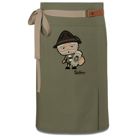 Da Oid Sinzer Bier Schuerze Vorbinder Gruen Langhausen Front