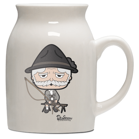 Da Oid Sinzer Goaßlschnoizer Milchkaennchen 320ml Altweiss Benediktenwand Front