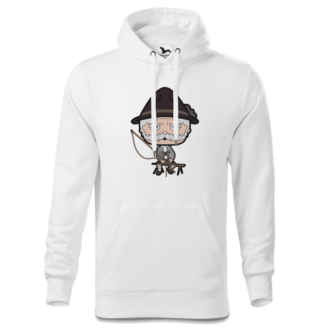 Da Oid Sinzer Goasslschnoizer Sweatshirt Hoody Herren Weiss Reikering Front