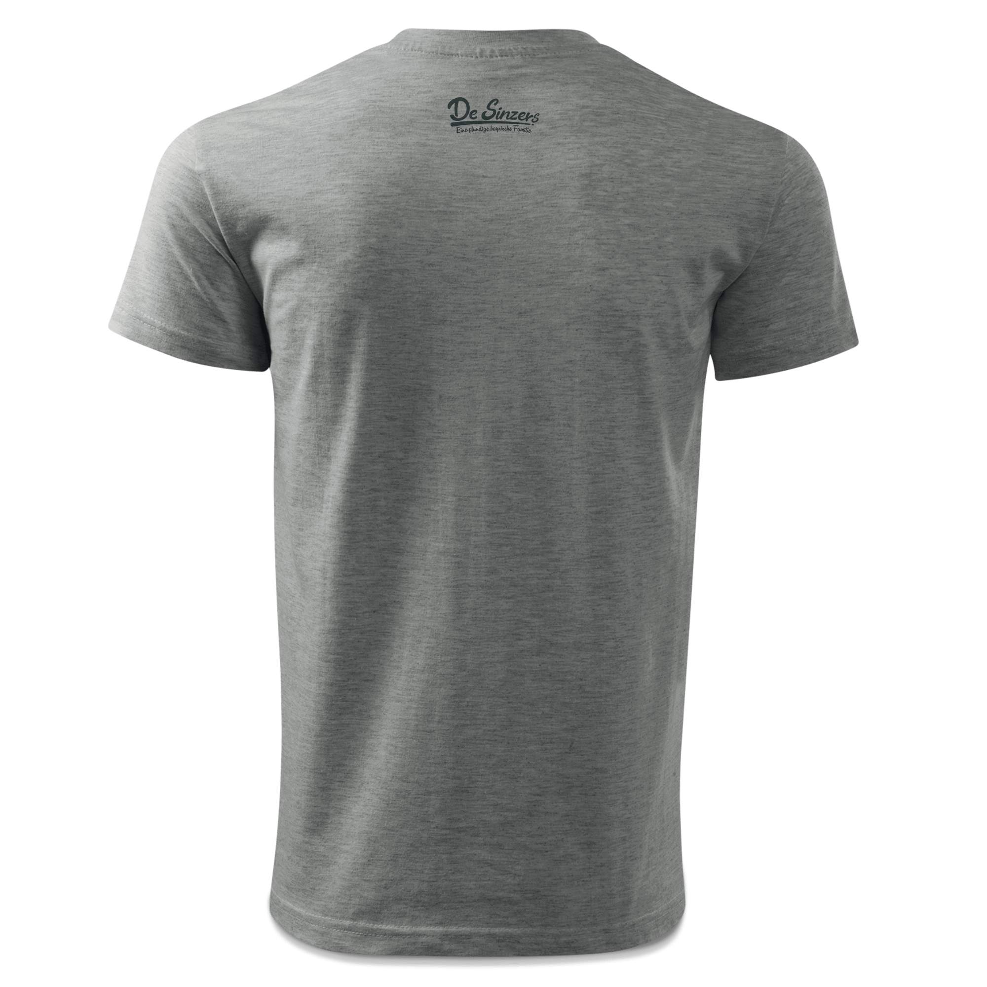 Da Oid Sinzer Griller T Shirt Herren Grau Meliert Hofleiten Back