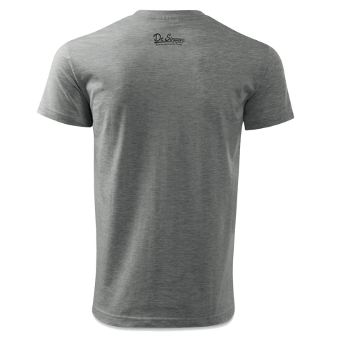 Da Oid Sinzer Griller T Shirt Herren Grau Meliert Hofleiten Back