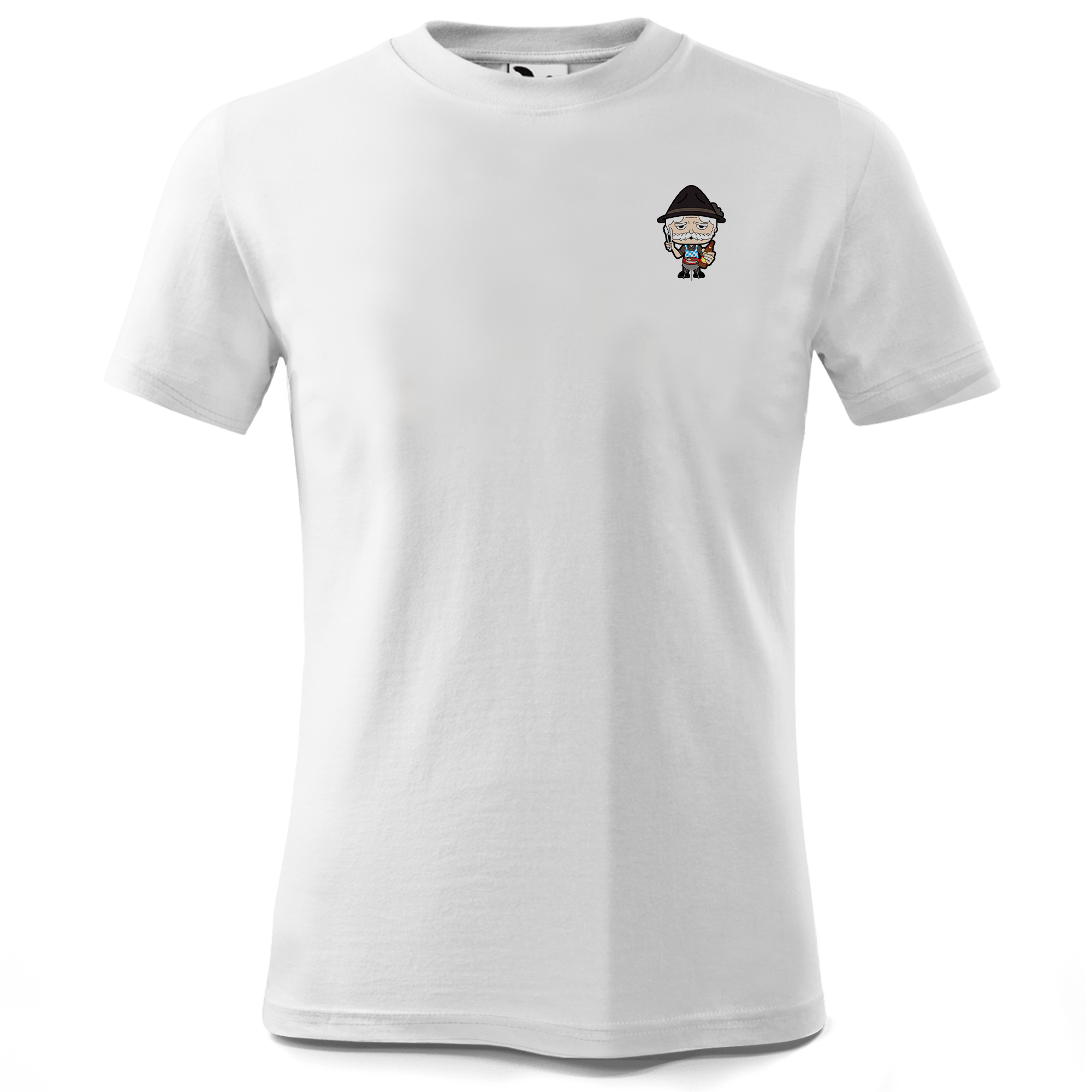 Da Oid Sinzer Griller T Shirt Kinder Weiss Wendlerweg Front