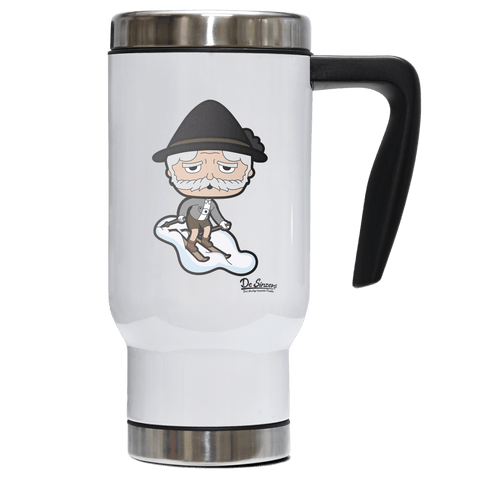 Da Oid Sinzer Skifahrer Edelstahl Thermobecher To Go 500ml Weiss Kindlwand Front
