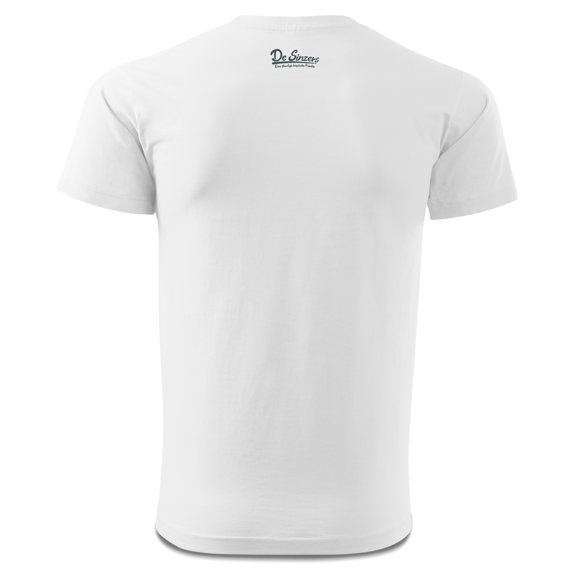 Da Oid Sinzer Staplerfahrer T Shirt Herren Weiss Landl Back