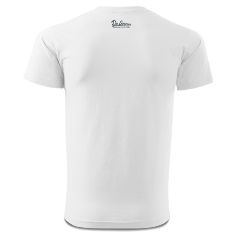 Da Oid Sinzer Star Trek Fingers T Shirt Herren Weiss Landlmuehle Back