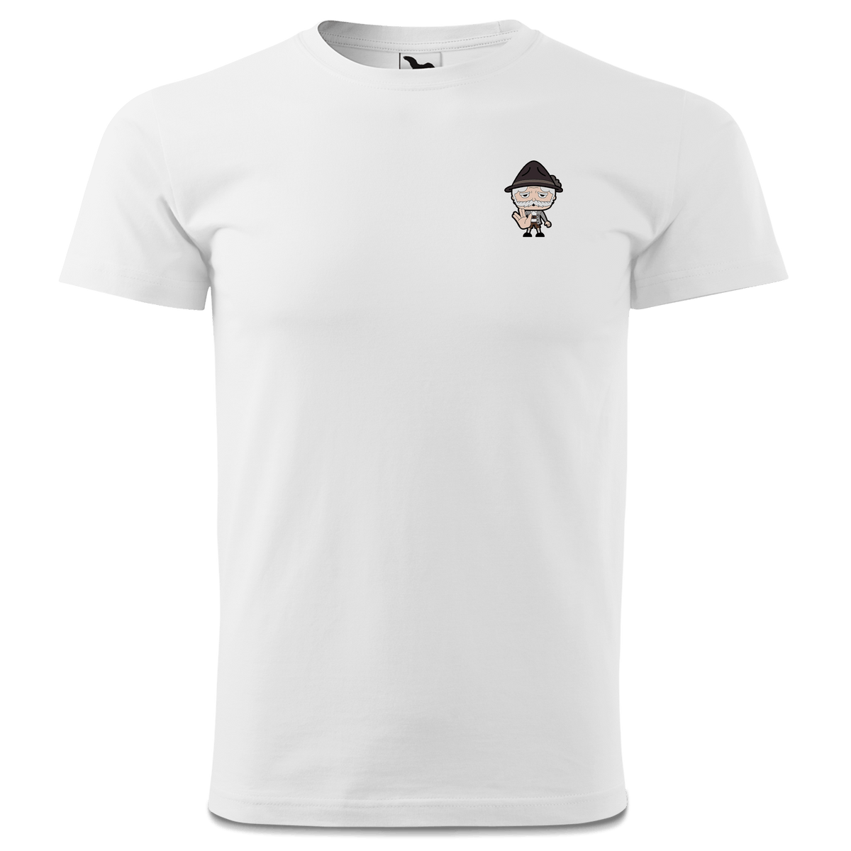 Da Oid Sinzer Star Trek Fingers T Shirt Herren Weiss Landlmuehle Front