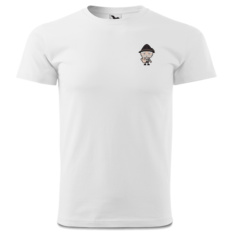 Da Oid Sinzer Star Trek Fingers T Shirt Herren Weiss Landlmuehle Front