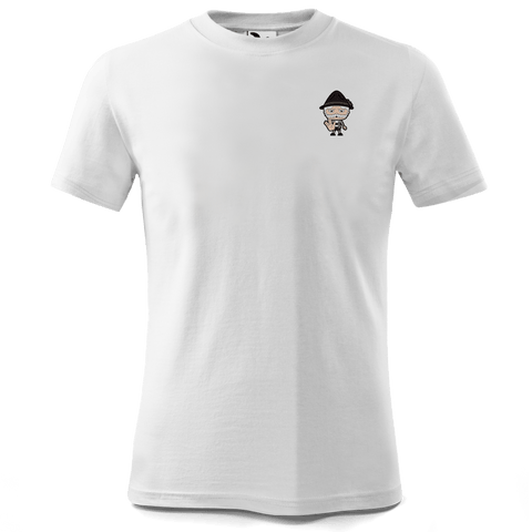 Da Oid Sinzer Star Trek Fingers T Shirt Kinder Weiss Wendlerweg Front