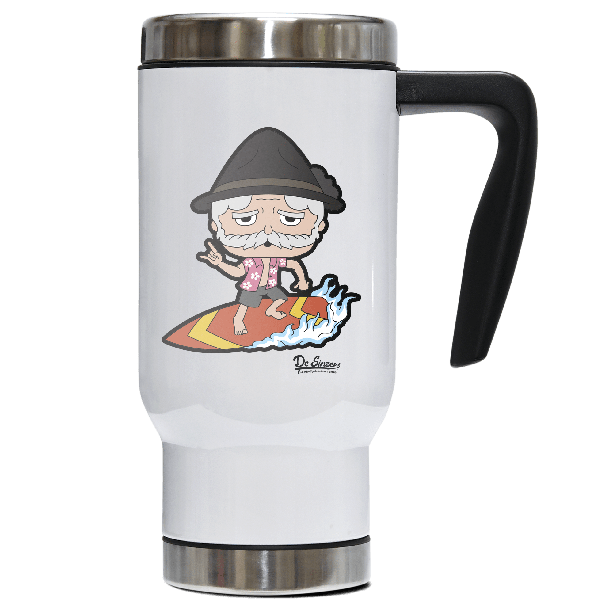Da Oid Sinzer Summer Edition Edelstahl Thermobecher To Go 500ml Weiss Kindlwand Front