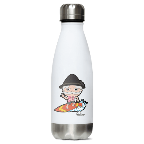 Da Oid Sinzer Summer Edition Edelstahl Thermoflasche 350ml Weiss Silber Kreuzspitze Front