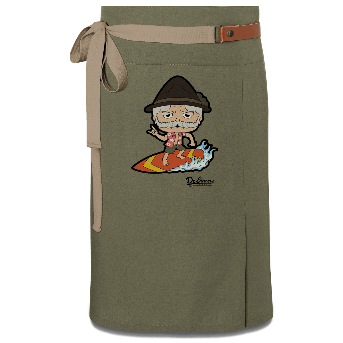 Da Oid Sinzer Summer Edition Schuerze Vorbinder Gruen Langhausen Front