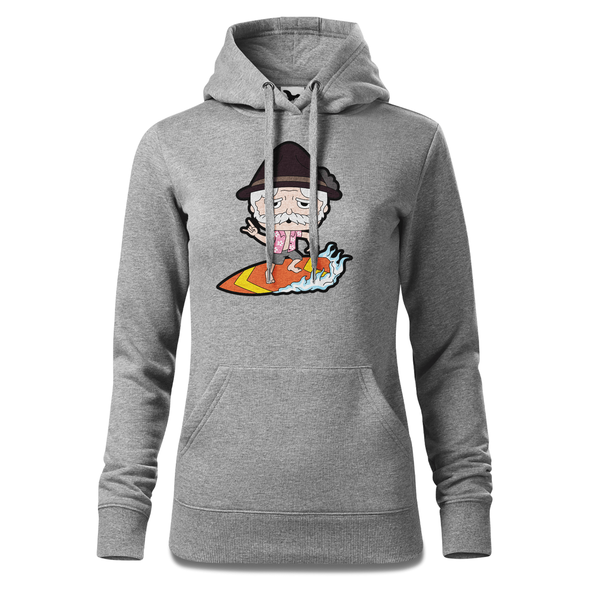 Da Oid Sinzer Summer Edition Sweatshirt Hoody Damen Grau Meliert Kieling Front