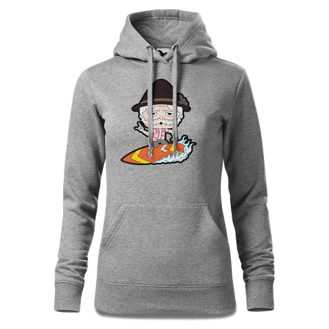 Da Oid Sinzer Summer Edition Sweatshirt Hoody Damen Grau Meliert Kieling Front
