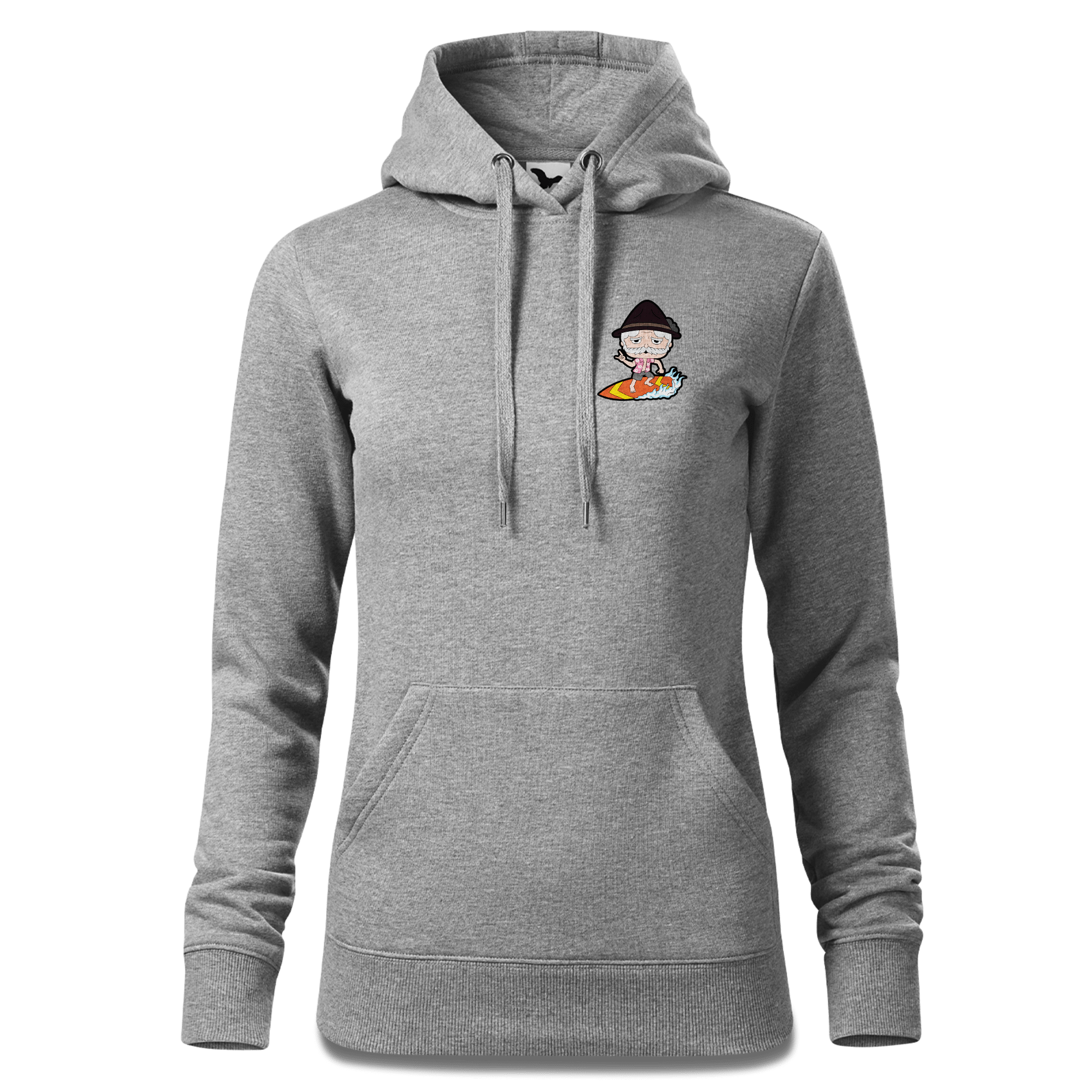 Da Oid Sinzer Summer Edition Sweatshirt Hoody Damen Grau Meliert Kleinholzen Front