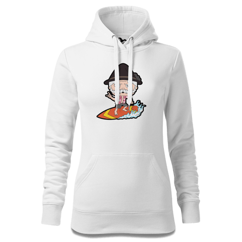 Da Oid Sinzer Summer Edition Sweatshirt Hoody Damen Weiss Eckenholz Front