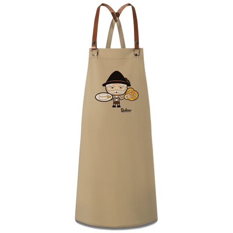 Da Oid Sinzer Weisswurscht und Brezn Schuerze Sand Koenigsberg Front