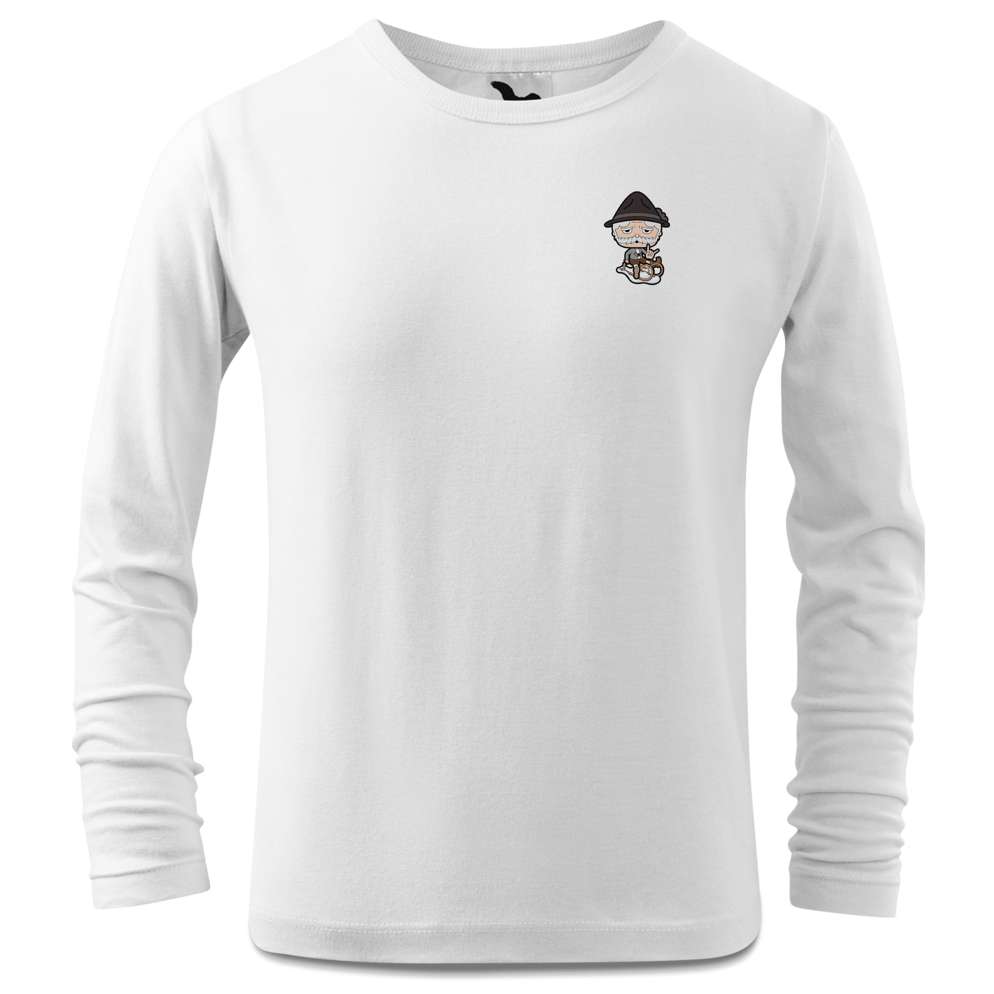 Da Oid Sinzer Winter Edition Longsleeve Kinder Weiss Ziegelberg Front